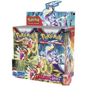 Asmodee DISPLAY 36 BOOSTERS ECARLATE ET VIOLET EV01 / CARTE POKEMON VFVendu parfnac