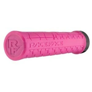 Poignées de vélo GETTA - Race Face - Rose/Noir - 33mm - Adhérence et durabilité optimalesVendu parbikeinn