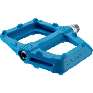 Paire de pedales race face ride bleu