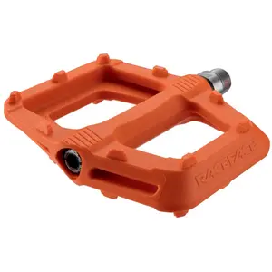Pédales VTT RIDE - RACE FACE - Orange - Corps en nylon durable - 18 crampons de tractionVendu parbikeinn