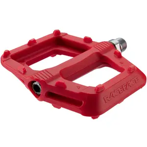 Pédales de plateforme Race Face Ride rouge