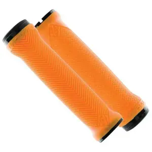 Comparateur de prix : Paire de grips race face lovehandle double lock on orange