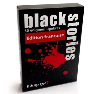Iello Enigmes sinistres Black Stories - Enfant - Mixte - Version française pas cher