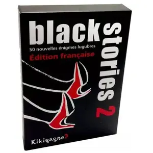 Iello Jeu de société Black Stories - 2  - KIKIGAGNE Jeu de société  - KIKIBS02F  pas cher