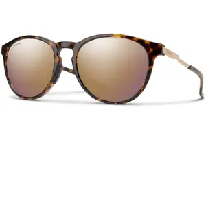 Smith - Lunettes de soleil - Wander Tortoise Chromapop Polarized Rose Gold Mirror - MarronVendu paramazon