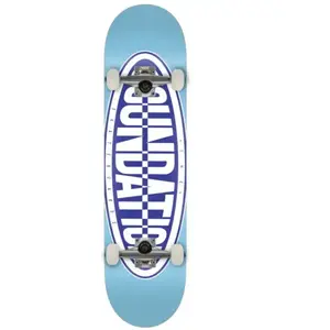 Skateboard Complet Foundation Oval (8" - Bleu) pas cher