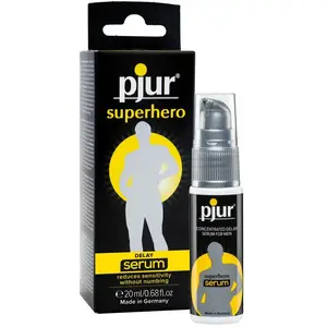 Comparateur de prix : Pjur Superhero Sérum Concentré Retardateur 20ml