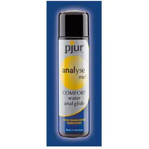 Comparateur de prix : Pjur Analyse Me Anal Lubrifiant à Base d'Eau 2ml