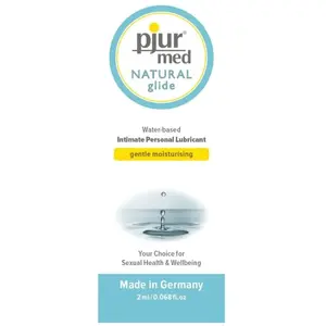 Comparateur de prix : Pjur Lubrifiant à Base d'Eau Med Natural 2ml