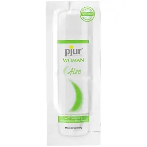 Comparateur de prix : Pjur Woman Aloe Lubricant Lubrifiant à Base d'Eau 2ml