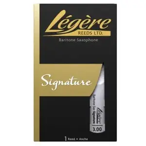 Comparateur de prix : Legere Légère BSG275 - Anche de saxophone baryton Signature - Force 2.75