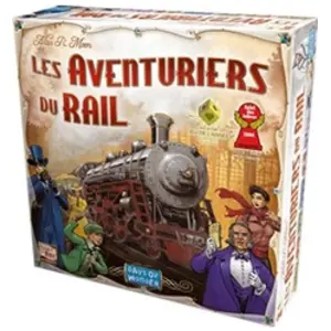 Comparateur de prix : Asmodee Jeu de société Les Aventuriers du Rail  - Days of Wonder Jeu de société  - AVE01 