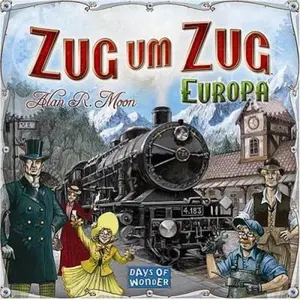 Comparateur de prix : Asmodee Pro Ludo - Jeu de stratégie "Days of Wonder, Zug um Zug Europa" - Langue: allemande