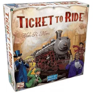Jeu de société - ASMODEE - Ticket to Ride - 6 ans - Enfant - Mixte pas cher