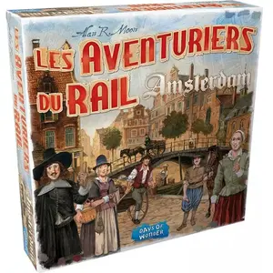 Asmodee Les Aventuriers du Rail - Amsterdam pas cher
