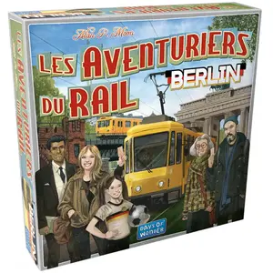 Comparateur de prix : Ticket to ride Jeu de société Aventuriers du Rail (Les) : Berlin - Days of Wonder Jeu de société - AVE33
