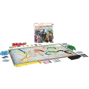 Jeu de stratégie Asmodee Les Aventuriers du Rail Europe Refresh pas cher