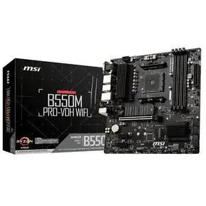 MSI B550M PRO-VDH WIFI carte mère AMD B550 Emplacement AM4 micro ATX pas cher