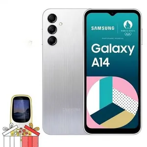 Samsung Galaxy A14 4G Smartphone 64 Go Argent pas cher