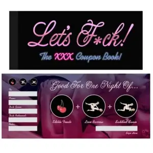 Comparateur de prix : Coffret de 20 Coupons Romantiques Let's F*ck pour Pimenter Vos Nuits