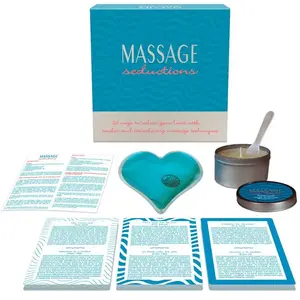 Comparateur de prix : Kheper Games Coffret massage - Seductions - Jeu Massage - Bougie vanille - 24 cartes de massage - Masseur chauffant