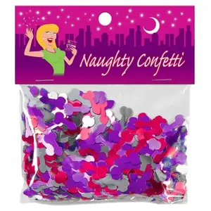 Comparateur de prix : Confettis Pénis Multicolores pour Fêtes - Kheper Games