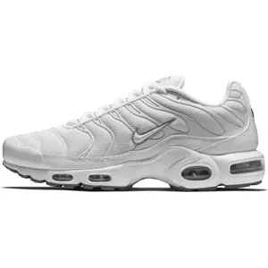 Comparateur de prix : Chaussure Nike Air Max Plus pour homme - Blanc 42.5 604133-139