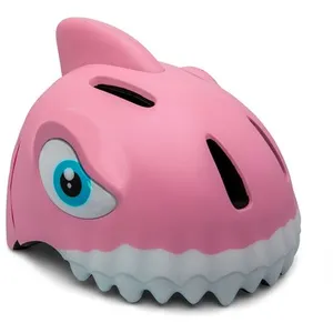 Casque de velo pour enfants   requin rose   crazy safety   certifie en1078Vendu paramazon