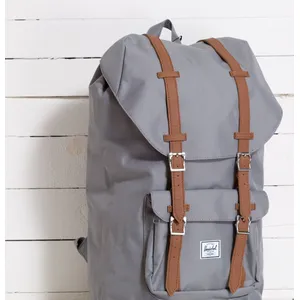 Herschel Herschel Supply Co. Little America Backpack Grey/Tan pas cher