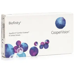CooperVision Biofinity (6 lentilles)Vendu parlentiamo