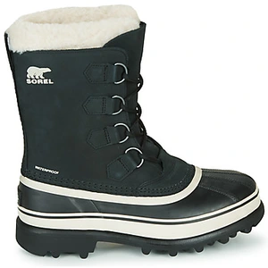 Sorel - Women's Caribou WP - Chaussures d'hiver taille 12, noir pas cher