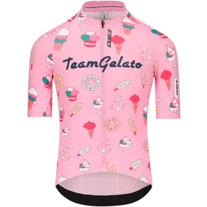 Q36.5 Maillot manches courtes Gregarius Pro Team Gelato Pink Edition Ltd. Edition pas cher