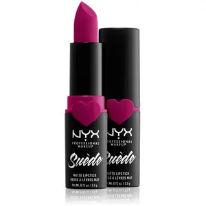 NYX Professional Makeup Rouge à lèvres - Suede Matte Lipstick - Clinger pas cher