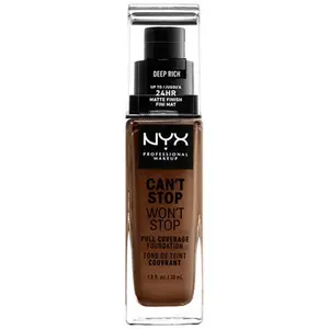 NYX PROFESSIONAL MAKEUP Fond de teint - Can't Stop Won't Stop - 20 Deep Riche - 30 ml pas cher