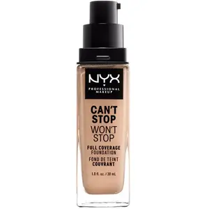 Comparateur de prix : Nyx Cosmetics Fond De Teint Natural Can´t Stop Won´t Stop Full Coverage