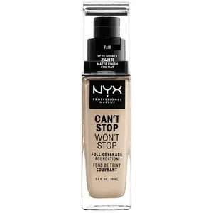 NYX Nyx Professional Makeup Can't Stop Won't Stop Fond De Teint Couvrant 30ml pas cher