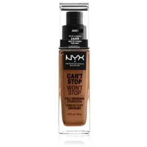 NYX Professional Makeup Fond de teint - Can't Stop Won't Stop - 15.8 Honey - 30 ml pas cher