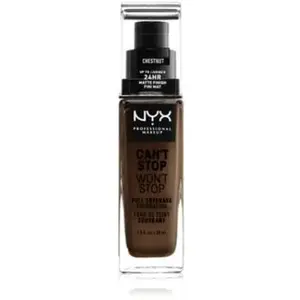 Comparateur de prix : Nyx Cosmetics Fond De Teint Chestnut Can´t Stop Won´t Stop Full Coverage