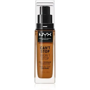 NYX Professional Makeup Fond de teint - Can't Stop Won't Stop - 19 Mocha - 30 ml pas cher