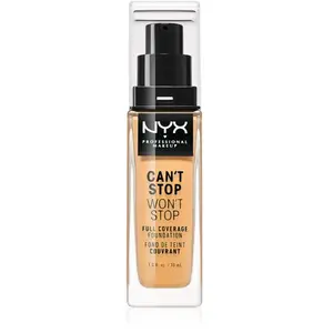 NYX Nyx Can?T Stop Won?T Stop Full Coverage Foundation Classic Tan 30ml pas cher