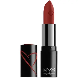 NYX Professional Makeup Shout Loud satin lipstick #red hauteVendu parrakuten