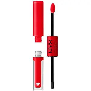 Comparateur de prix : NYX PROFESSIONAL MAKEUP Shine Loud pro pigment lip shine #rebel in red