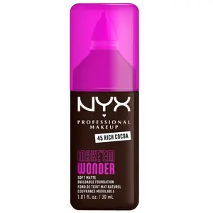 NYX Professional Makeup Make 'EM Wonder Soft Matte Fond de teint 1000 ... pas cher