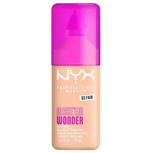 NYX Professional Makeup Make 'EM Wonder Soft Matte Fond de teint 1000 ... pas cher