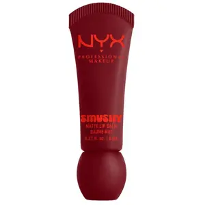 NYX Professional Makeup - Smushy Matte Baume à lèvres 8 ml Rouge foncé... pas cher