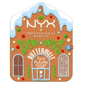 NYX Professional Makeup Gingerbaddie Land Buttermelt palette d enlumin... pas cher