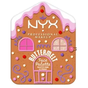 NYX Professional Makeup Gingerbaddie Land Buttermelt palette d enlumin... pas cher