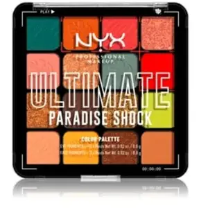 Comparateur de prix : NYX Professional Makeup Palette de 16 ombres à paupières - Ultimate - Tropic Shock