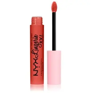 NYX PROFESSIONAL MAKEUP Rouge à lèvres liquide - Lip Lingerie XXL - Peach Flirt pas cher