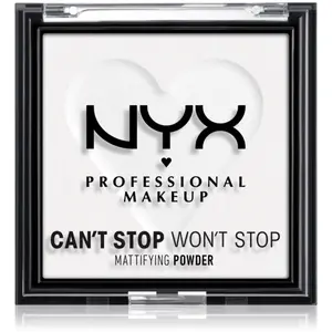 Comparateur de prix : NYX Professional Makeup Poudre matifiante - Can't Stop Won't Stop - 11 Translucent